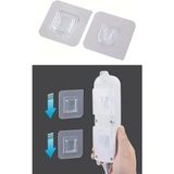Jetfast 10 Çift Yapışkanlı Geçmeli Klips Askı Eşya Tablo Resim Duvar Askısı Banyo Sabitleme Askısı