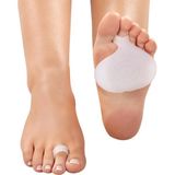 Jetfast 3 Çift Silikon Metatarsal Ayak Pedi Kadın Erkek Parmak Halkalı Ön Ayak Destek Koruma Pedi - Standart