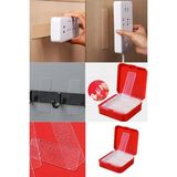 Jetfast 60 Parça Çok Amaçlı Çift Taraflı Bant 1 cm x 4,5 cm Nano Bant Duvar Bandı - Şeffaf - 1 x 4,5 cm