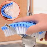 Jetfast Esnek Bükülebilir Lavabo Banyo Mutfak Klozet Fayans Temizlik Fırçası 1 Adet - Renkli