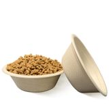 JETKONG 12 oz/1,5 Fincan Tek Kullanımlık Köpek Kaseleri 50pk,%100 Biyobozunur Gübrelenebilir Evcil Hayvan Besleme Kaseleri Kağıt Köpek Seyahat Kaseleri Kuru ve Islak Köpek Maması veya Su için Harika