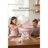 JETLİNE Ev Tipi Pamuk Şeker Makinesi PMK01 Pembe Candy Serisi