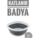 Jet's Home Badya Katlanır Sebze Badyası Silikon Badya Leğen Orta Boy No:3 10 Lt