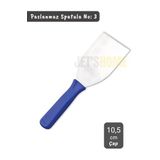 Jet'S Home Börek Kesici Paslanmaz Çelik Pasta Spatulası Pizza Kesici Mavi Saplı No:3 Çap 10,5 Cm