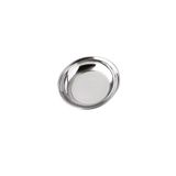 Jet'S Home Çelik Yemek Tabağı 15,5 Cm Paslanmaz Çelik Tabak