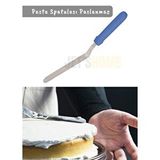 Jet's Home Eğik Pasta Spatulası Paslanmaz Krema Spatula Çelik Orta Boy 38 Cm