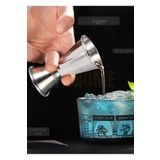 Jet's Home Jigger Çift Taraflı Bar Ölçeği Paslanmaz Kokteyl Ölçeği Barmen Ölçü Kabı Çelik 15/30 Cc