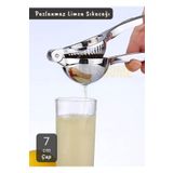 Jet'S Home Limon Sıkacağı Paslanmaz Narenciye Sıkacağı Çelik Mandalina Sıkacağı 22 Cm