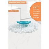 Jet's Home Mikrofiber Yedek Paspas Motek Mop Comfort-Magic-Pratik-Fix-Ultra-Trend-Mopida Mop Uyumlu