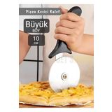Jet's Home Pizza Kesici Paslanmaz Börek Kesici Çelik Pizza Bıçağı Tatlı Kesici Büyük Boy Çap 10 Cm