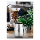 Jet's Home Pro Süt Potu Paslanmaz Süt Köpürtme Sürahisi Çelik 500 Ml