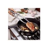 Jet's Home Sunum Maşası Barbekü Maşası Mangal Maşa Çelik Salata Maşası 40 Cm