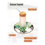 Jet's Home Sunum Tepsisi 14 Cm Paslanmaz Çelik Servis Tepsisi