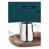 Jet's Home Süt Potu Paslanmaz Süt Köpürtme Sürahisi Çelik Pitcher 700 Ml