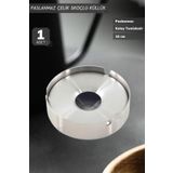 Jet'S Home Tekli Skoçlu Küllük 10 Cm Paslanmaz Çelik Kül Tablası Sigara Küllüğü