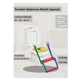 Jet's Home Tuvalet Alıştırıcı Klozet Adaptörü Basamaklı Çocuk Tuvalet Yardımcısı Motek
