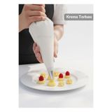 Jet's Home Yıkanabilir Bez Krema Torbası 20x35 cm BPA Free Cupcake, Pasta ve Ekler Süsleme İçin