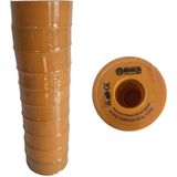 Jetta 10 Adet Teflon Bant Büyük Sıhhi Tesisat Su Sızdırmazlık Bandı 19 mm x 30 mt Doğalgaz Tesisat Bandı