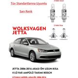 JETTA 2010 MODEL ARASI ÖN UZUN-KISA 4 LÜ FAR AMPÜLÜ TAKIMI BOSCH