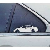Jetta mk6 sedan Kelebek Cam Oto Sticker 17 CM 2 Adet