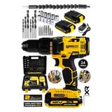 Jetta Power Tools Kimmer Plus 12 V 1.5 Ah Metal Şanzıman Çift Akülü Şarjlı 24 Parça Akülü Vidalama Matkap