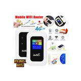 jetucuzal 4G/5G A8-E Mobil Sim Kartlı WiFi Router 300Mbps Kablosuz 3000mAh Taşınabilir Hotspot Cep Modem