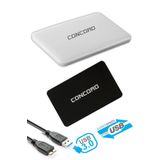 Jetucuzal Concord C-855 Usb 3.0 6Gbps 2.5 Inch Sata Ssd/Hdd Harddisk Kutusu Beyaz
