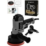 JetVolt 12V 8 Kademli Cila Pasta Parlatma Polisaj Makinesi - Gri
