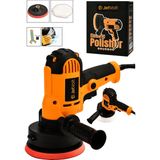 JetVolt 12V 8 Kademli Cila Pasta Parlatma Polisaj Makinesi - Turuncu