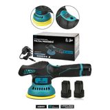 JetVolt 12v Orbital 8 Kademli Cila Pasta Parlatma Polisaj Makinesi - Mavi
