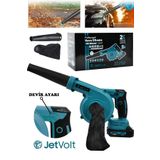 JetVolt 21v Şarjlı Kompresör Hava Üfleme Makinesi - Mavi