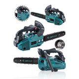 JetVolt 25cc Mini Benzinli Testere Ağaç Odun Dal Budama Ve Kesme Testeresi Hızar Motoru - Mavi
