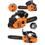 JetVolt 25cc Mini Benzinli Testere Ağaç Odun Dal Budama Ve Kesme Testeresi Hızar Motoru - Turuncu