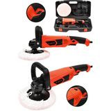 Jetvolt Devir Ayarlı Polisaj Makinesi 6 Kademeli Pasta Cila Kiti 1300 Watt 180 Mm - Kırmızı