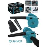 Jetvolt Hava Üfleme Emme Makinesi 6 Kademe Devir Ayarlı 600 Watt Elektrikli Hava Üfleme Körüğü - Mavi
