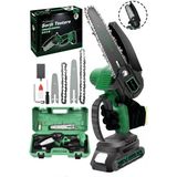 JetVolt Profesonel Metal Dişli 18v 1.5ah Şarjlı Dal Budama Testeresi - Yeşil