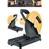 JetVolt Profesyonel 2000w 355mm Bakır Sargılı Metal Şanzıman Profil Metal Kesme Makinesi - Sarı
