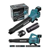 Jetvolt Profesyonel 21 V Çift Akülü Turbo Motor 2800 Rpm Yaprak Hava Üfleme Makinesi - MAVİ
