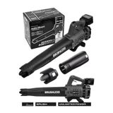 Jetvolt Profesyonel 21 V Çift Akülü Turbo Motor 2800 Rpm Yaprak Hava Üfleme Makinesi - SİYAH