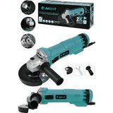 JetVolt Profesyonel 750w Avuç Taşlama Makinesi 125mm Bakır Sargılı Spiral - Mavi