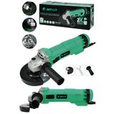 JetVolt Profesyonel 750w Avuç Taşlama Makinesi 125mm Bakır Sargılı Spiral - Yeşil
