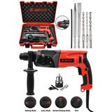 JetVolt Profesyonel 850w Darbeli Metal Şanzıman Kırıcı Delici Hilti Matkap - Kırmızı