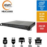 Jetway 1u HBJC153I05 J6412 16GB 256 M2SSD 6 Port 2.5gbe. Lan Endüstriyel Firewall Pc - Yok (Free Dos)