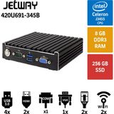 Jetway 420U691-345B 8gb 256GB SSD Endüstriyel Mini Pc - Yok (Free Dos)