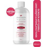 Jeuvenile Anti-Blemish Tonik 200 ml Glikolik Asit İçerikli Aydınlatıcı Tüm Cilt Tipleri İçin