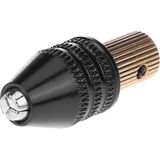 Jewval 4 mm Motor Miline Uyumlu El Matkabı Ayarlanabilir Mini Mandren 0.3 Mm-4 mm Sıkma Aralığı Mandrel - Gri