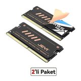 JEYI Nb-Cg Bakır-Grafen Dizüstü Laptop Ram Soğutucu| Ddr3 / Ddr4 / Ddr5 Sodımm Ram Heatsink