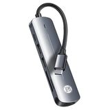 JEYI Type-C to (4K/60Hz UHD HDMI USB 3.0 USB 2.0 TF/MicroSD USB Type-C PD 60W) 6in1 HUB Dönüştürücü Çevirici Adaptör
