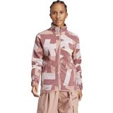 JF9062-K adidas Terrex Multi Printed Full-Zip Fleece Kadın Ceket Pembe
