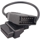 Jfınd Gm 12 Pin Obd2 Uzatma Kablosu Obd-Obd2 16 Pin Konnektör Adaptörü Arıza Tespit Cihazı Ara - Genel - 2 Adet